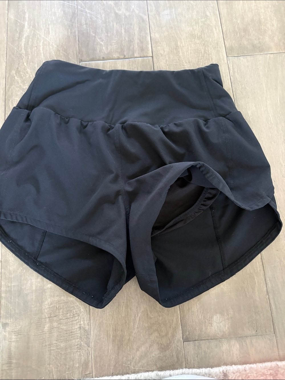 Black Women's Athletic Shorts